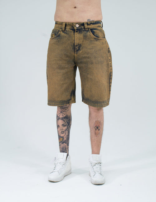 Bermuda Jean Baggy BANOMO - modelo/detalle