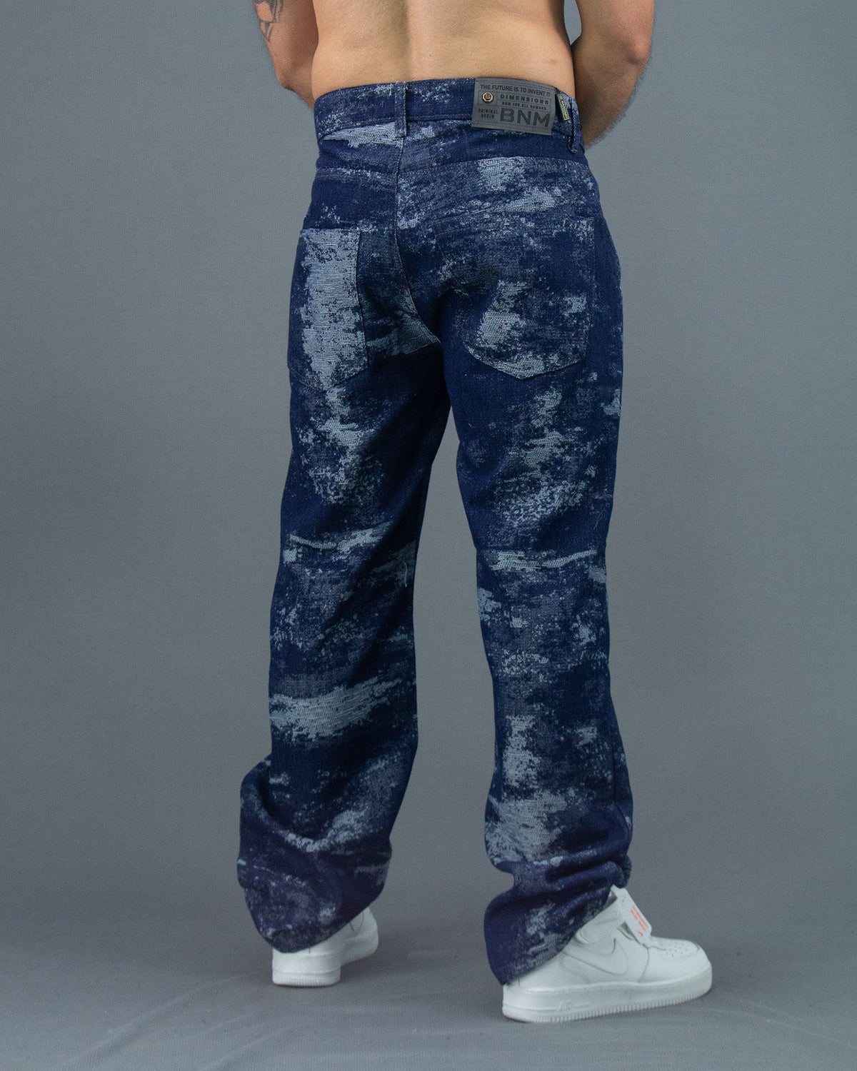 Jean Baggy JAC J100 Azul - modelo/detalle