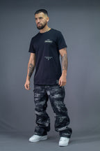 Jean Baggy JAC J100 Negro - modelo/detalle