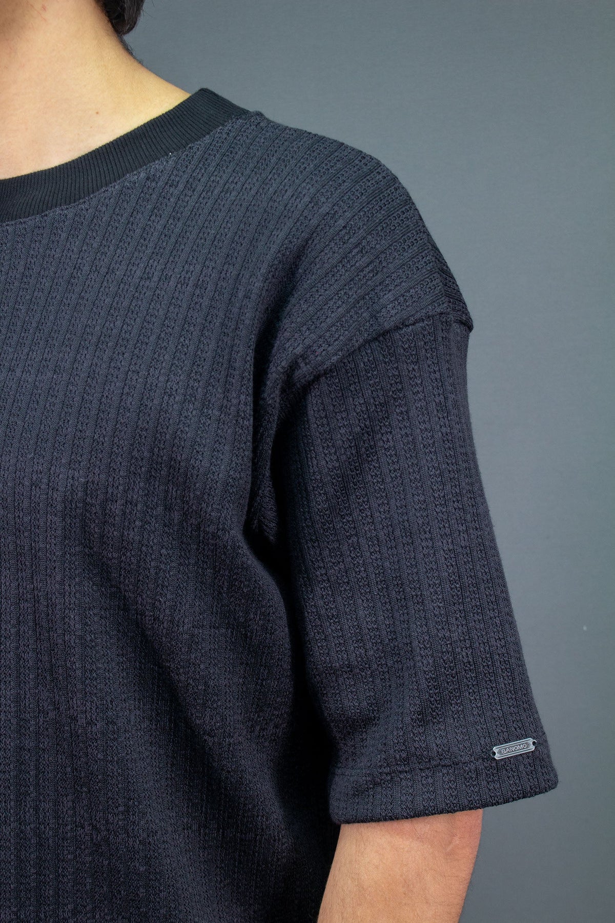 Camiseta Oversize MDL A.G. - modelo/detalle