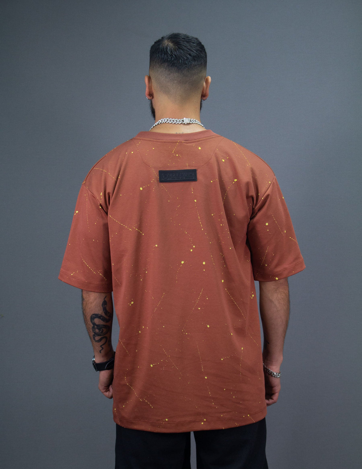 Camiseta Oversize 1330 - modelo/detalle