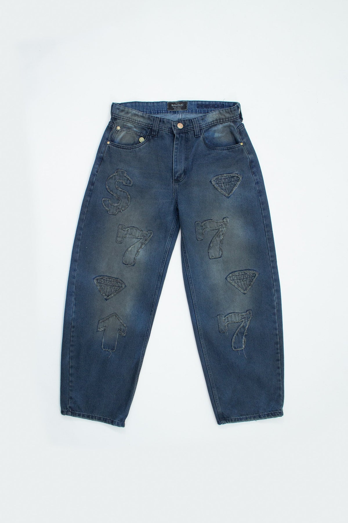 Jean Baggy Denim BRD 7 - modelo/detalle