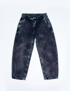 Jeans Baggy Correas Negro - modelo