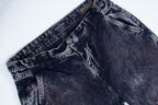 Jeans Baggy Correas Negro - modelo