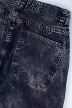 Jeans Baggy Correas Negro - modelo