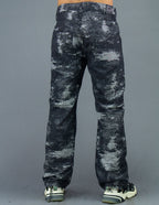 Jean Baggy JAC J100 Negro - modelo/detalle