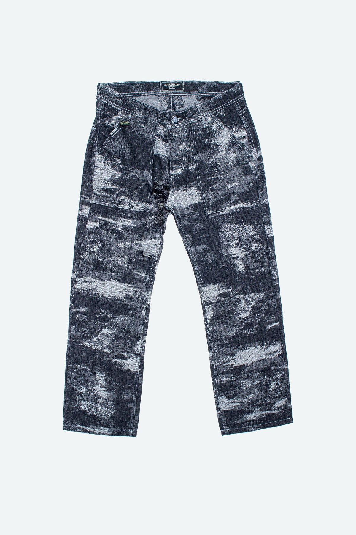 Jean Baggy JAC J100 Negro - producto fondo blanco