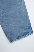Jeans Baggy Correas Azul Frost - modelo