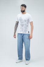 Jeans Baggy Correas Azul Clásico - total look