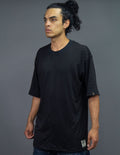 color:negro | Camiseta Oversize JS 130 frente