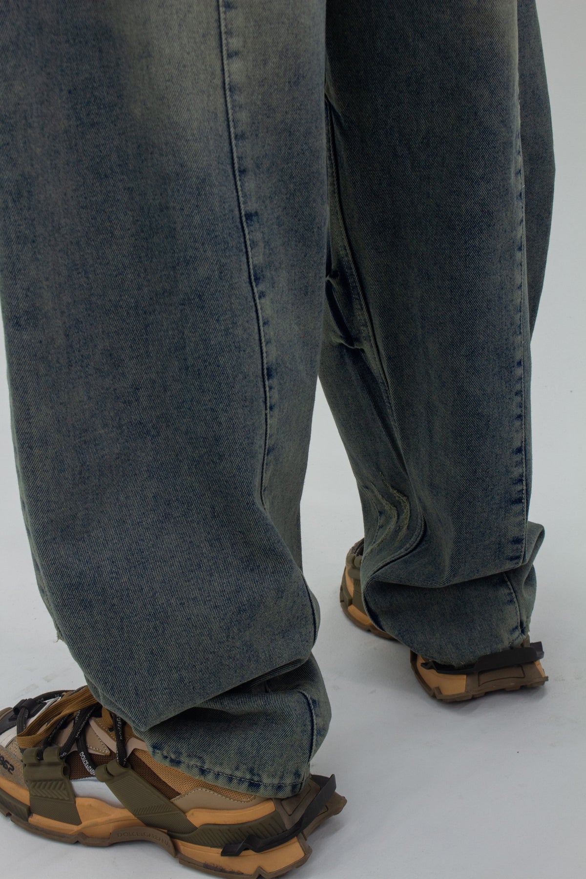 color:azul | Jean Baggy Barriel Rotos BANOMO vista 7