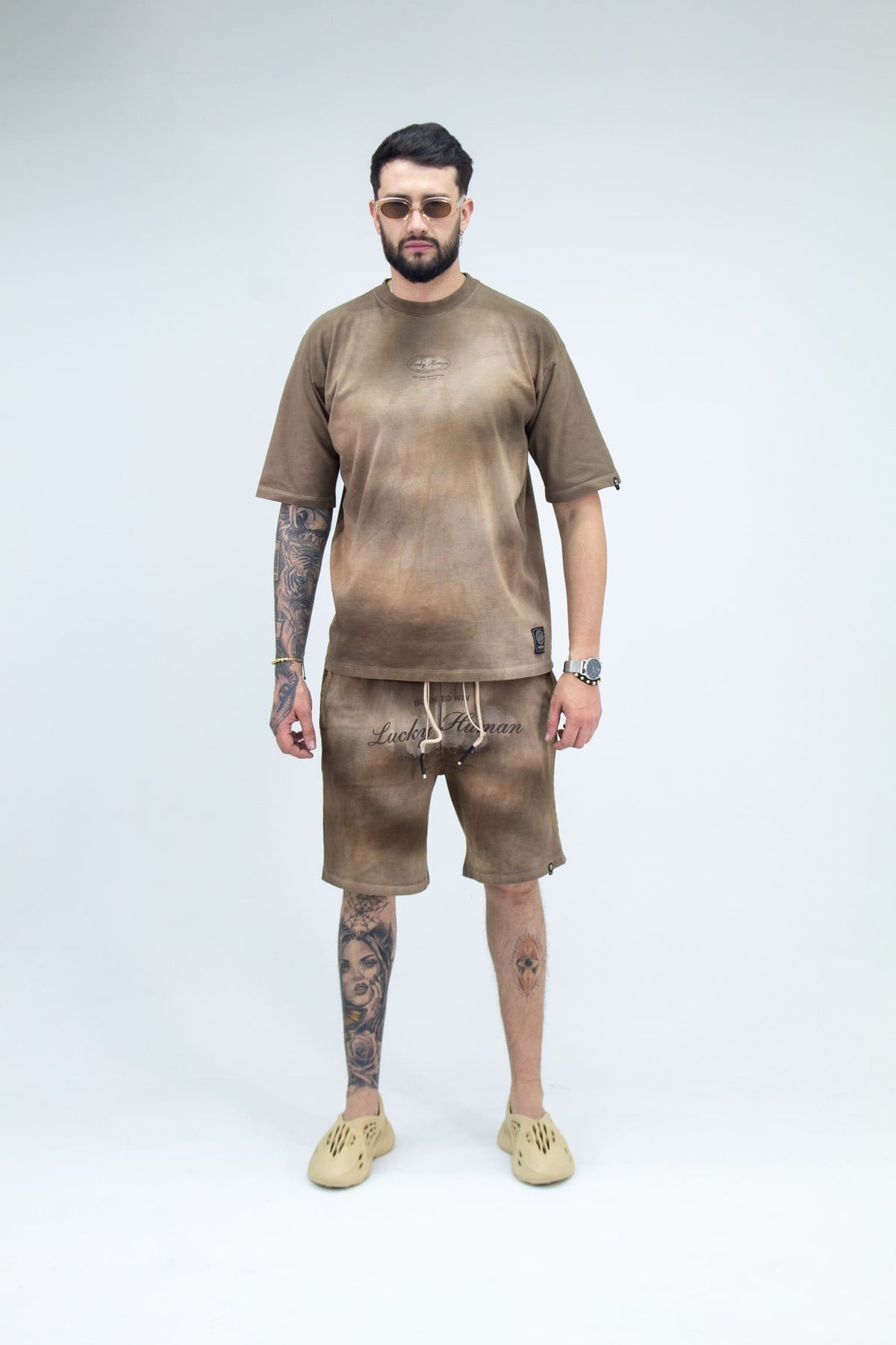 color:beige | Set A.W. Lucky frente